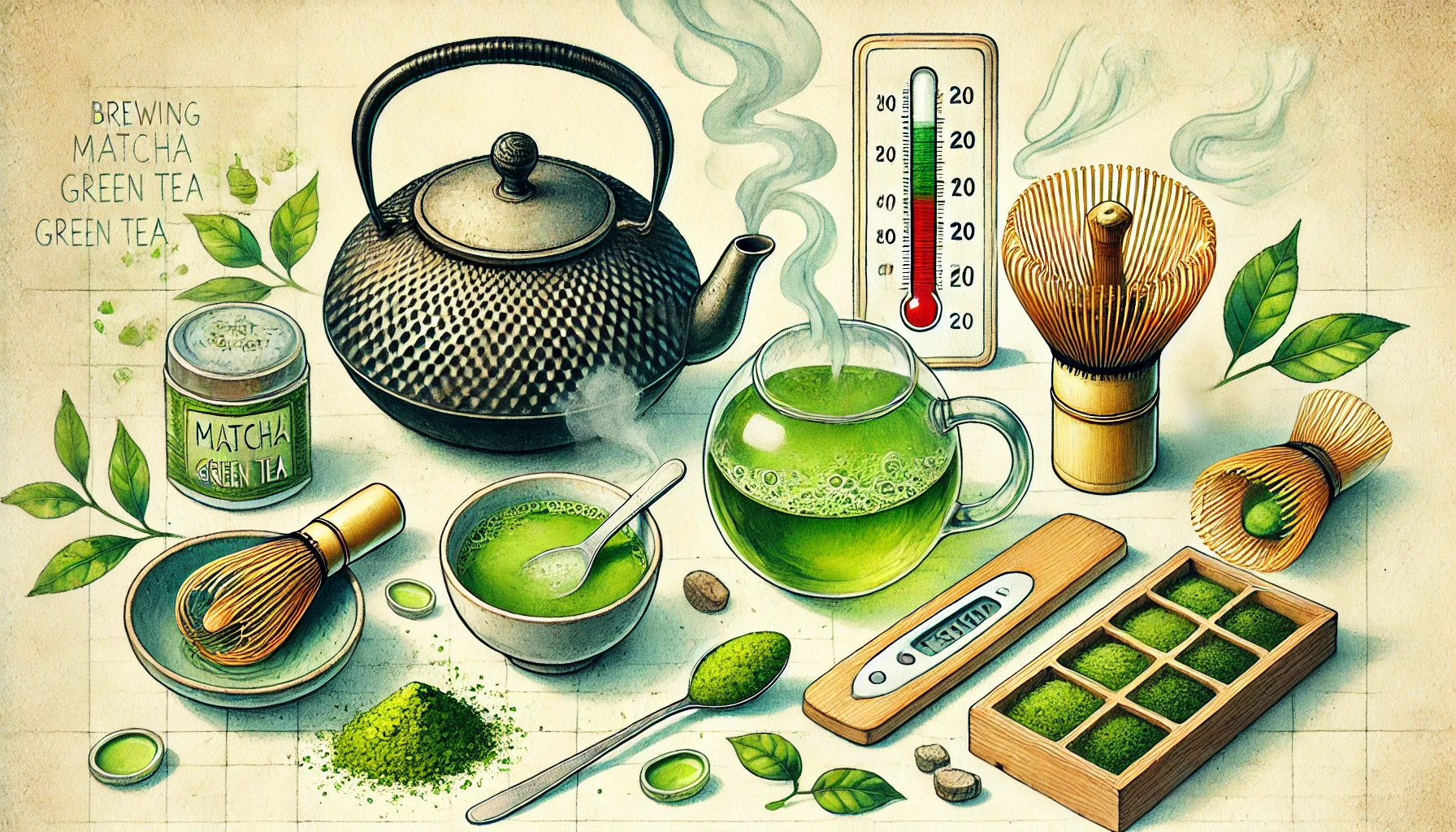 Best Water Temperature For Brewing Matcha Green Tea