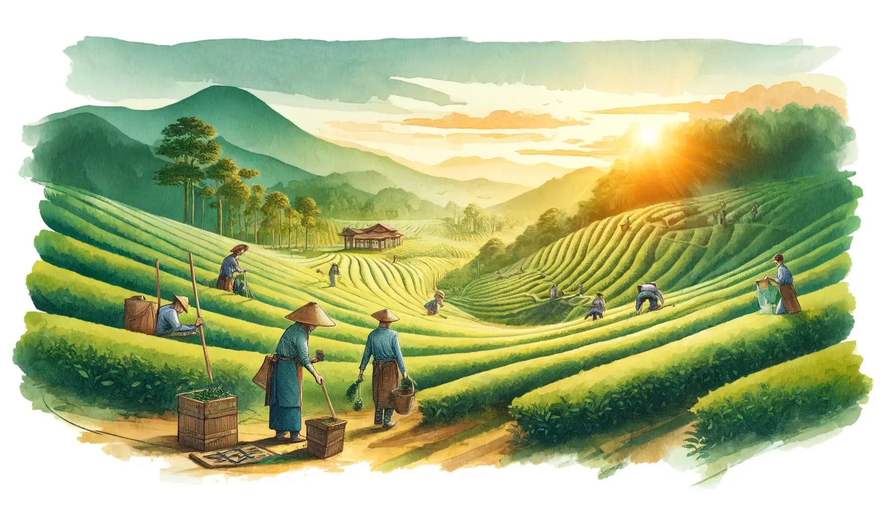 The Inspiring History Of Organic Green Tea Farming